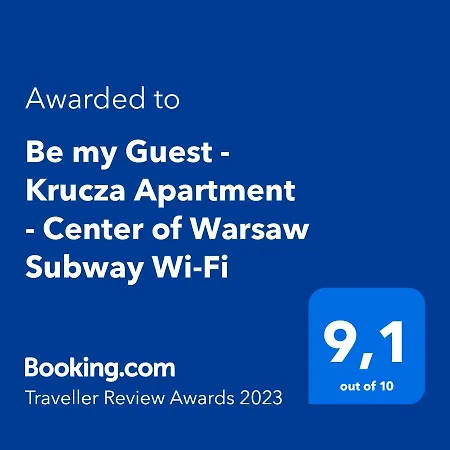 Be My Guest - Krucza Elegant - Rondo De Gaulle'a Center Of Metro Wi-fi Breakfast Apartamento *
